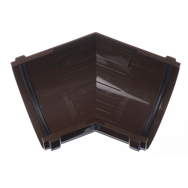 Угловой элемент желоба 135° ПВХ Döcke Premium Шоколад