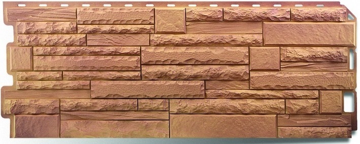 Панель фасадная Альта Профиль Скалистый камень Памир 1,168х0,448 м