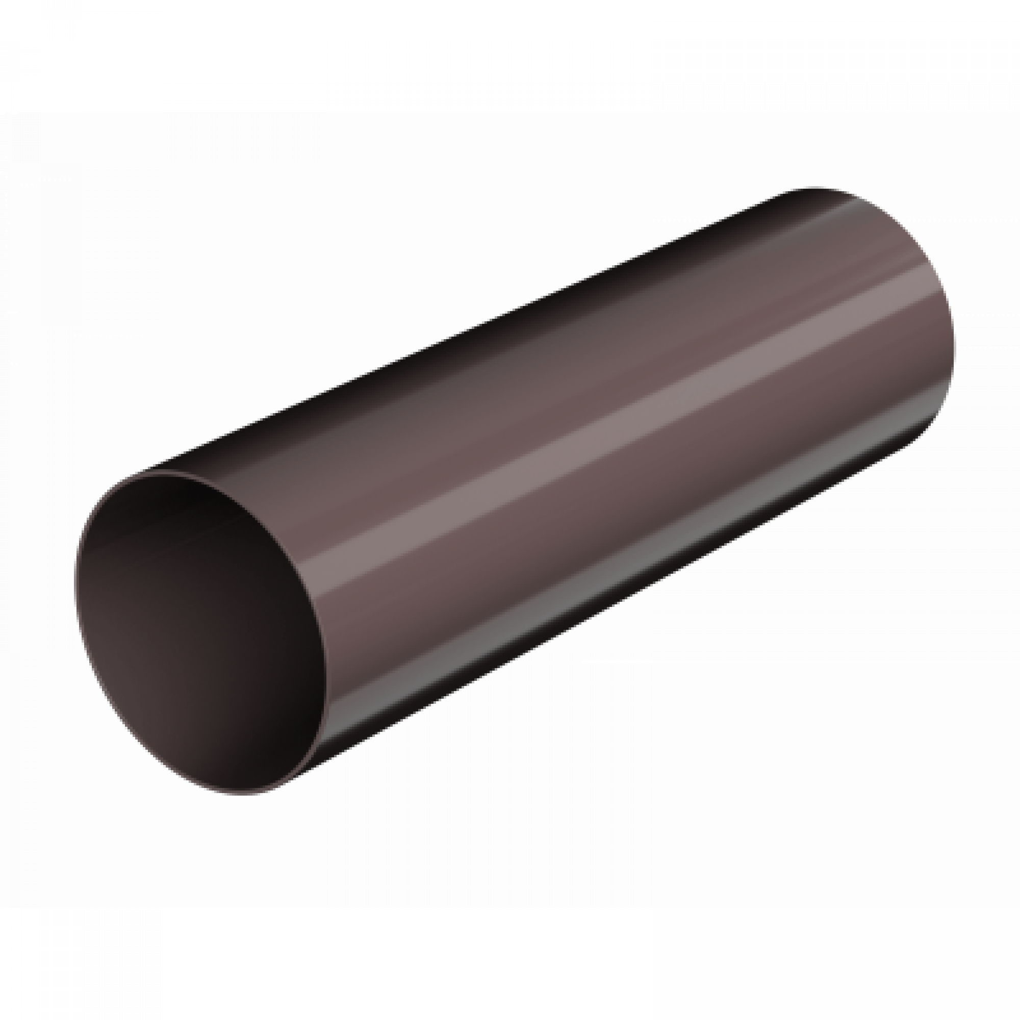 Труба ПВХ ТехноНиколь Оптима Темно-коричневый 3м