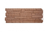 Панель фасадная Альта Профиль Скалистый Камень ЭКО Терракотовый 1,1*0,43 м