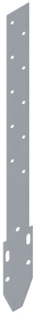 Удлинитель кронштейна желоба металлический Альта Профиль Коричневый