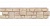 Панель фасадная Я-фасад Екатерининский камень Жемчуг 1,322*0,294 м