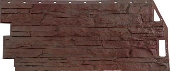 Панель фасадная FineBer Скала Желто-коричневый 1,094х0,459 м