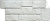 Панель фасадная FineBer Камень крупный Мелованный белый 1,08х0,452 м