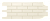 Панель фасадная GrandLine Клинкерный кирпич Молочный 0,968*0,390 м