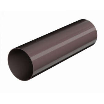 Труба ПВХ ТехноНиколь Оптима Темно-коричневый 3м