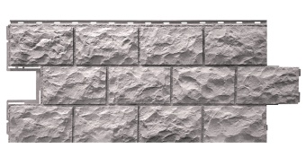 Панель фасадная Фасайдинг Дачный Доломит светло-серый
