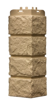 Наружный угол GrandLine Колотый камень стандарт Песочный