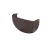 Заглушка желоба ПВХ ТехноНиколь Оптима Темно-коричневый