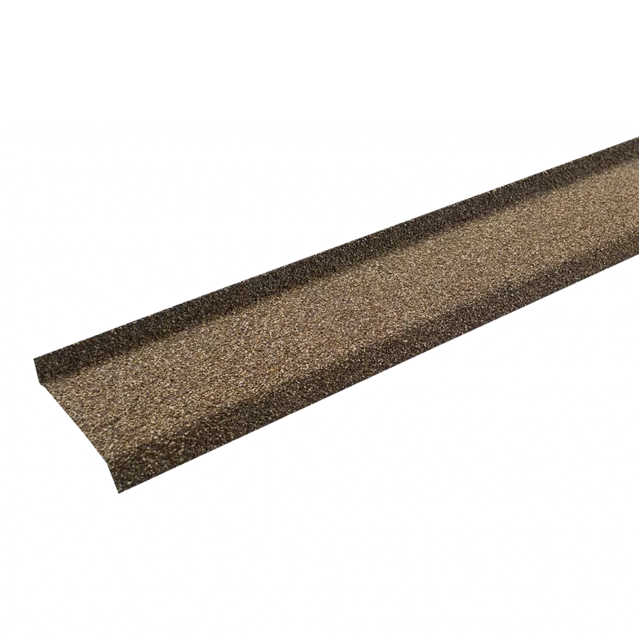 Планка цокольная металл Технониколь HAUBERK Песчаный 17х85х20х1250 мм